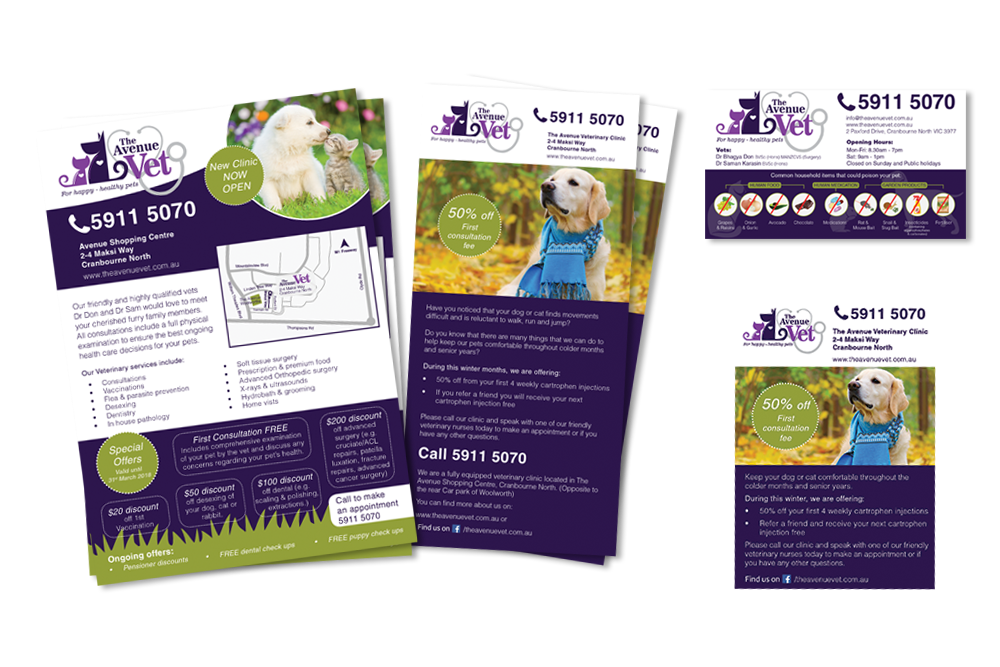 Brochures, flyers, magnet